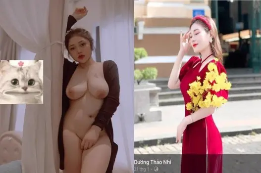 Ảnh thumbnail video Dương Thảo Nhi cởi áo khoe vú khủng khiếp căng tròn mềm mại lồn hồng hào hột le nổi cộm nhìn phát thèm muốn đụ ngay lập tức nước lồn ngon ngọt đã chảy dài xuống đùi
